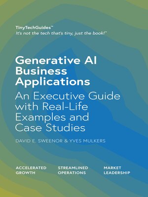 cover image of Generative AI Business Applications